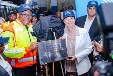 Launch of PRASA Renewable Energy Project, Train Set 300 & Isipingo Mall